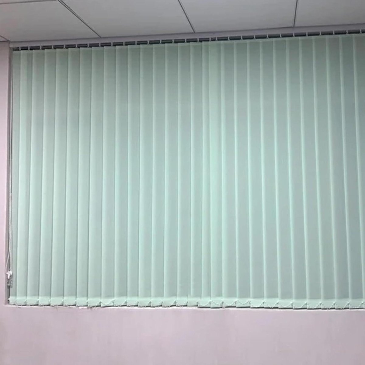 Verticale Jaloezieën - Stoffen Gordijn - Raamdecoratie - 180° Draaibaar - 145x190 cm - Gro
