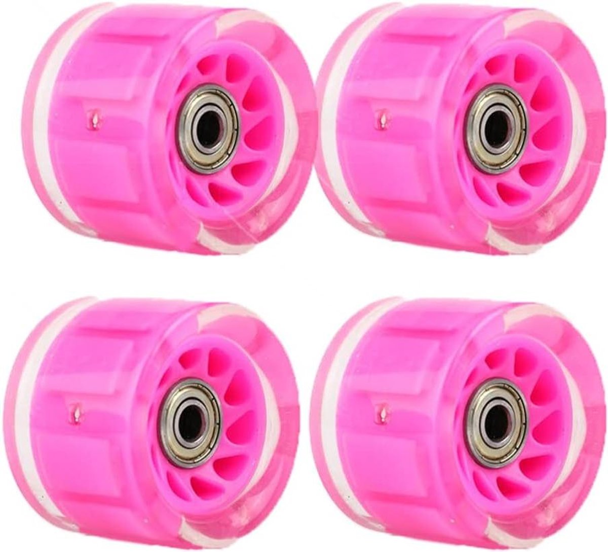 Skateboard Wielen Longboard Cruiser Wielen Soepel Rijden Met Lichtgevende Lagers 60mm 90A