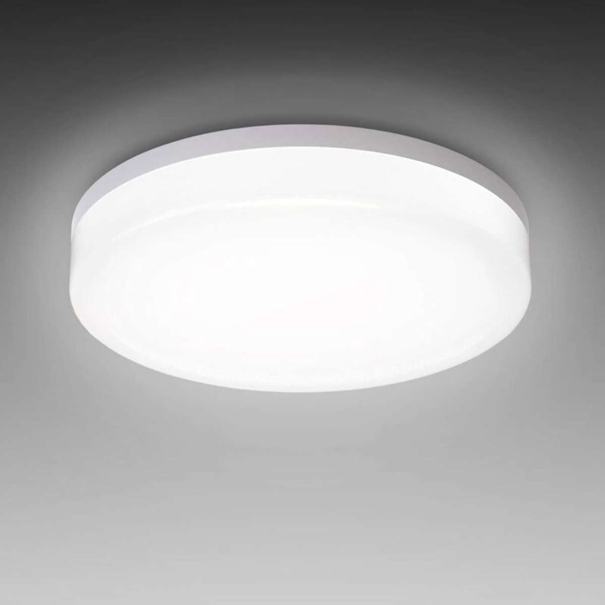 24W 30 x 4,4cm Spraakgestuurde LED-plafondlamp geschikt voor automatische radar- en bewegingssensorfuncties.