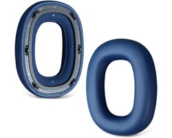 Vervangende oorkussens geschikt voor Bowers & Wilkins PX8/PX7 S2 draadloze noise-cancelling koptelefoon (niet geschikt voor PX7), geschikt voor Bowers & Wilkins vervangende oorkussens, zachte PU-leer - blauw, 1 paar