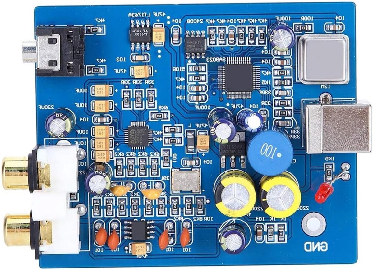 High-Performance Decoder Board Amplifier Module voor Professionele Audio en Studio-opnames met 24bit 96K Sampling Rate