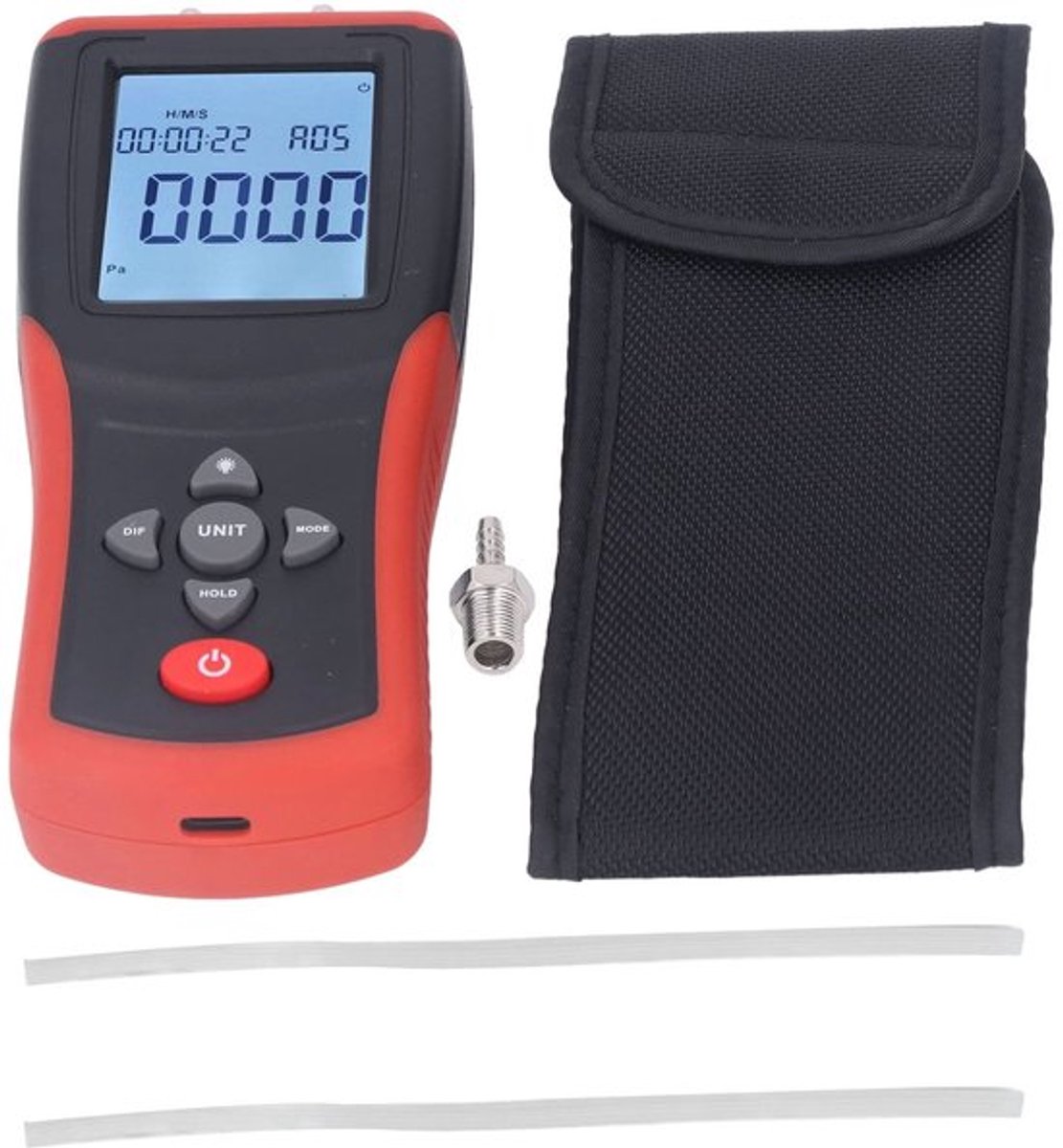 Allecto - Digitale Manometer - Drukverschilmeter - Handheld
