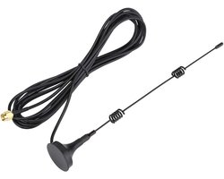 High Gain 2.4GHz 8dB WiFi Antenne met Magnetische Basis voor ZigBee, Router en Netwerkkaarten (10m)