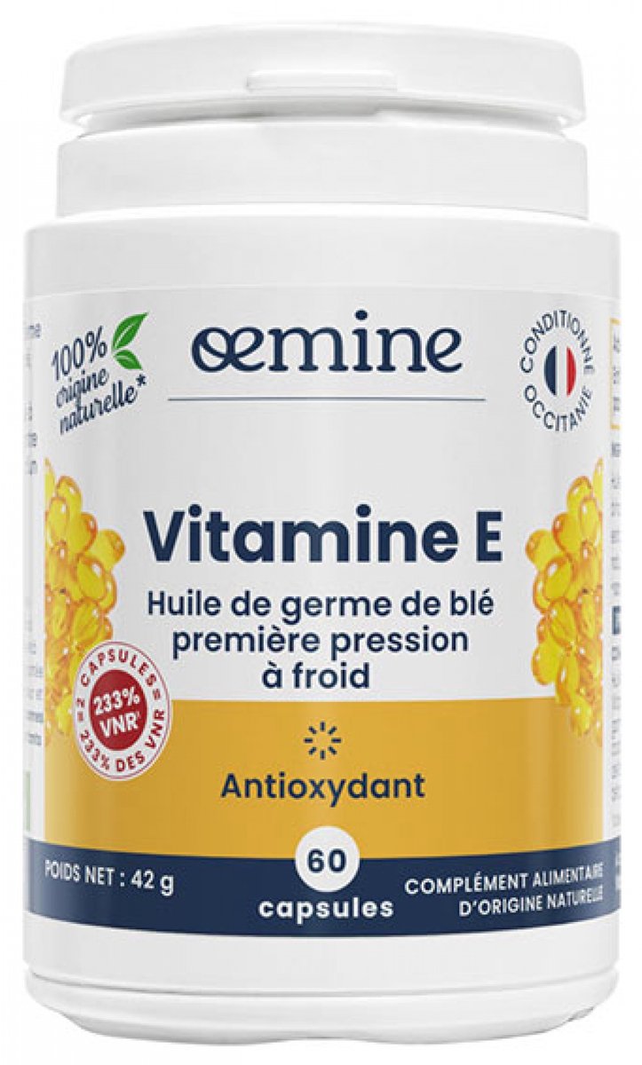 Oemine Vitamine E 60 Capsules