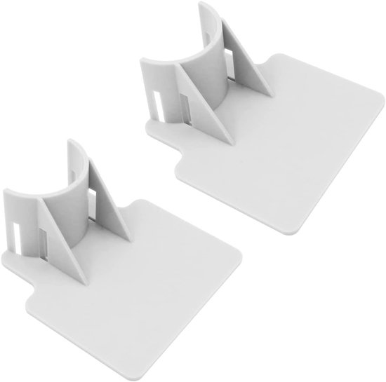 2 stuks zwembadslanghouders voor 30mm tot 38mm slangen, ideaal voor Intex zwembaden, voorkomt doorhangen van leidingen en verbetert watercirculatie — afbeelding 2