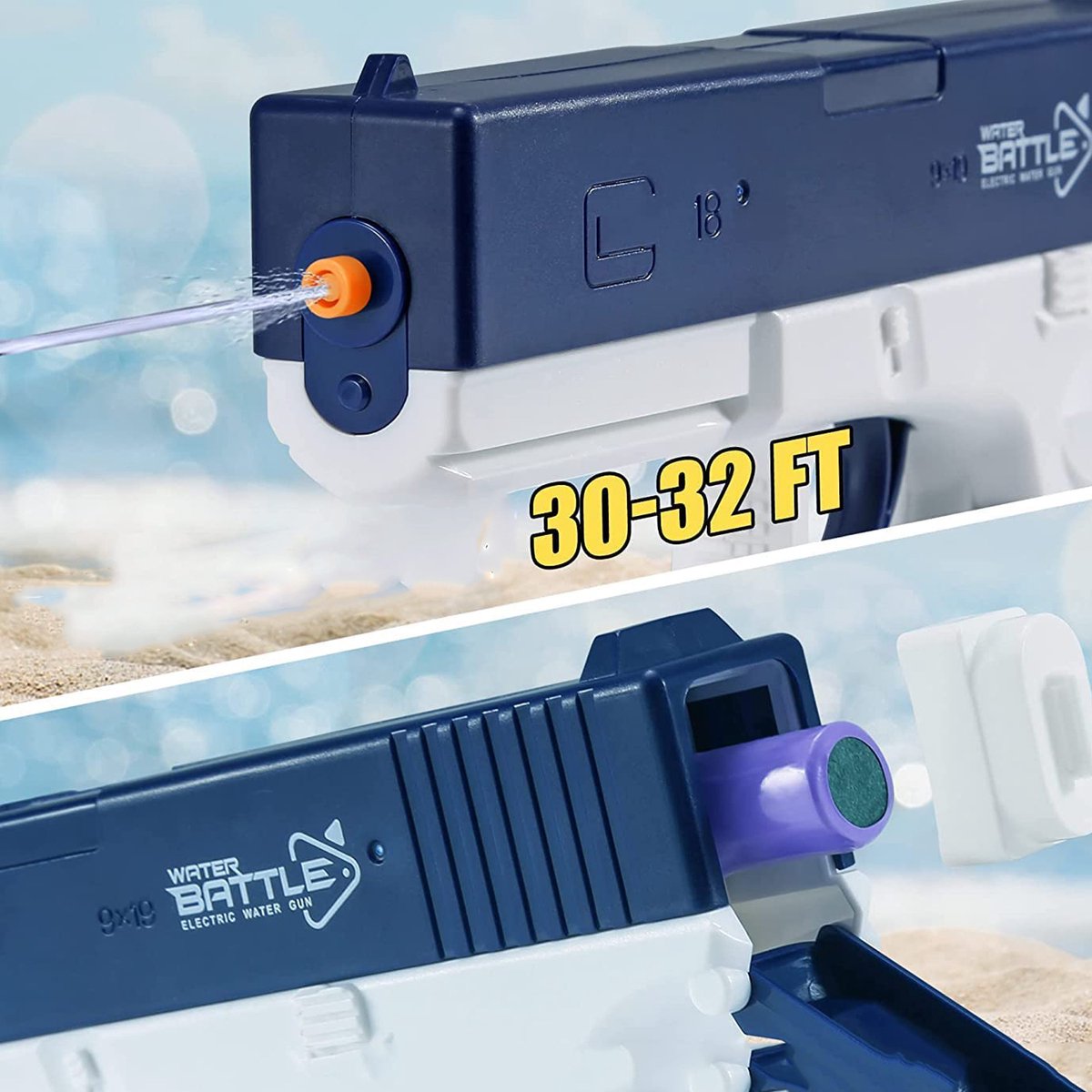 Elektrisch Waterpistool - Automatisch Waterpistool Voor Kinderen - Waterpistool - Buitenspeelgoed Voor De Zomer Cadeau — afbeelding 5
