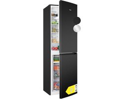 Bomann KG 7360 – No-Frost Koel- vriescombinatie – 247 Liter – 181 cm hoog – Energieklasse D – Dark Inox Look