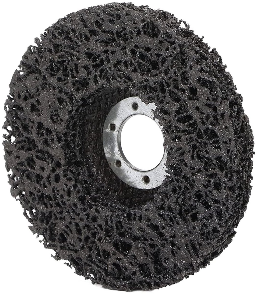 Dailygoods- Slijpschijf 115 mm - Slijpschijf voor haakse slijper - Roestvrij - Duurzaam - Geluidsarm - Sterk vezelvlechtwerk - Schuurwiel
