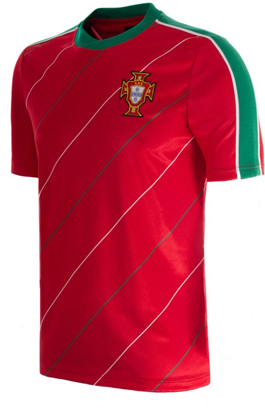 COPA Football - Portugal 1984 - Retro Voetbalshirt - Heren - L - Rood