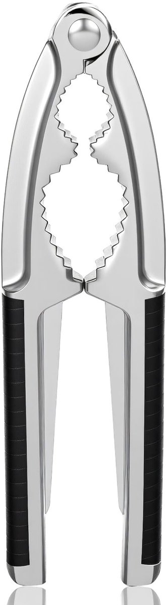 Dailygoods- Notenkraker Walnoten - Notenkraker Hazelnoten - Kreeftkraker - Krabbenkraker - Antislipgreep - Duurzaam Metaal