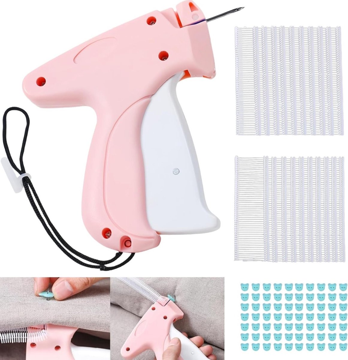 Draagbare Naai Machine voor Snelle Kledingreparatie, Handnaaimachine, Mini Naai Apparatuur voor Kleding en Dekens