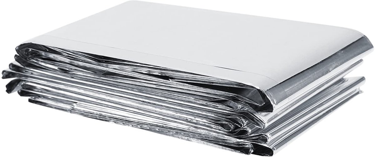 Dailygoods- Reflecterende Folie Zilver - Mylar Film - 210 x 120 cm - Plantenfolie - Tuin Accessoire - Maximaliseer Plantengroei - Kweekfolie