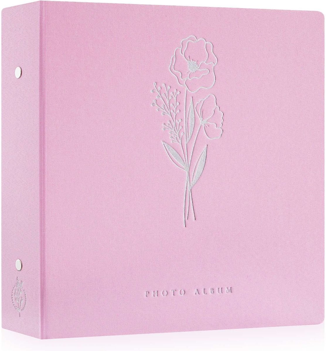 Dailygoods- Fotoalbum 600 Foto's - Insteekalbum - Linnen Cover - 10x15 cm - 60 Bladen - Schokbestendig - Elegant Ontwerp - Fotoboek