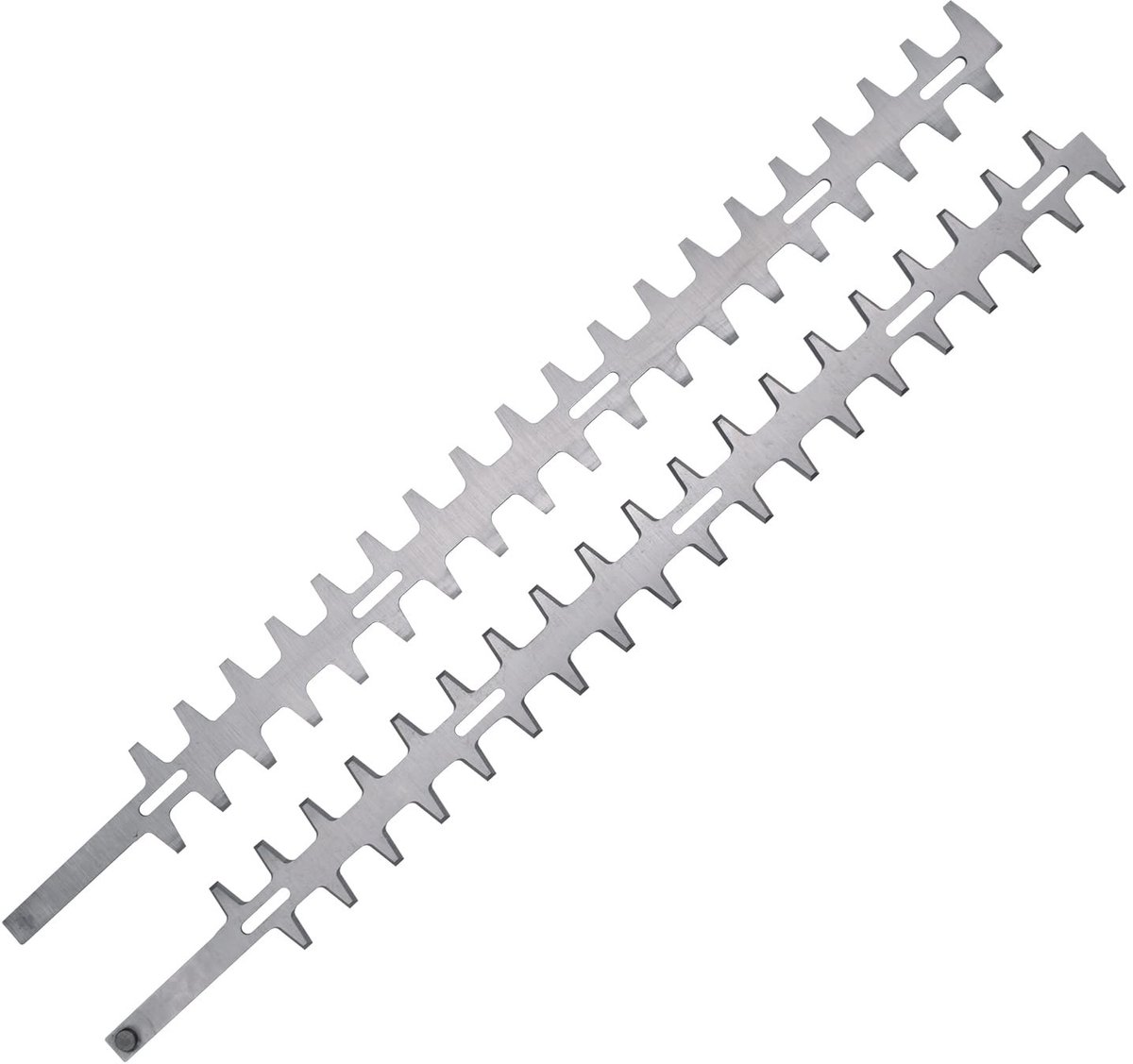 Dailygoods- Reservemes Dubbele Rand - Heggenschaar - SK5 - 76 mm - 38 Tanden - 1 Paar Messen - Hardheid 50-52 - Heggenschaarmes