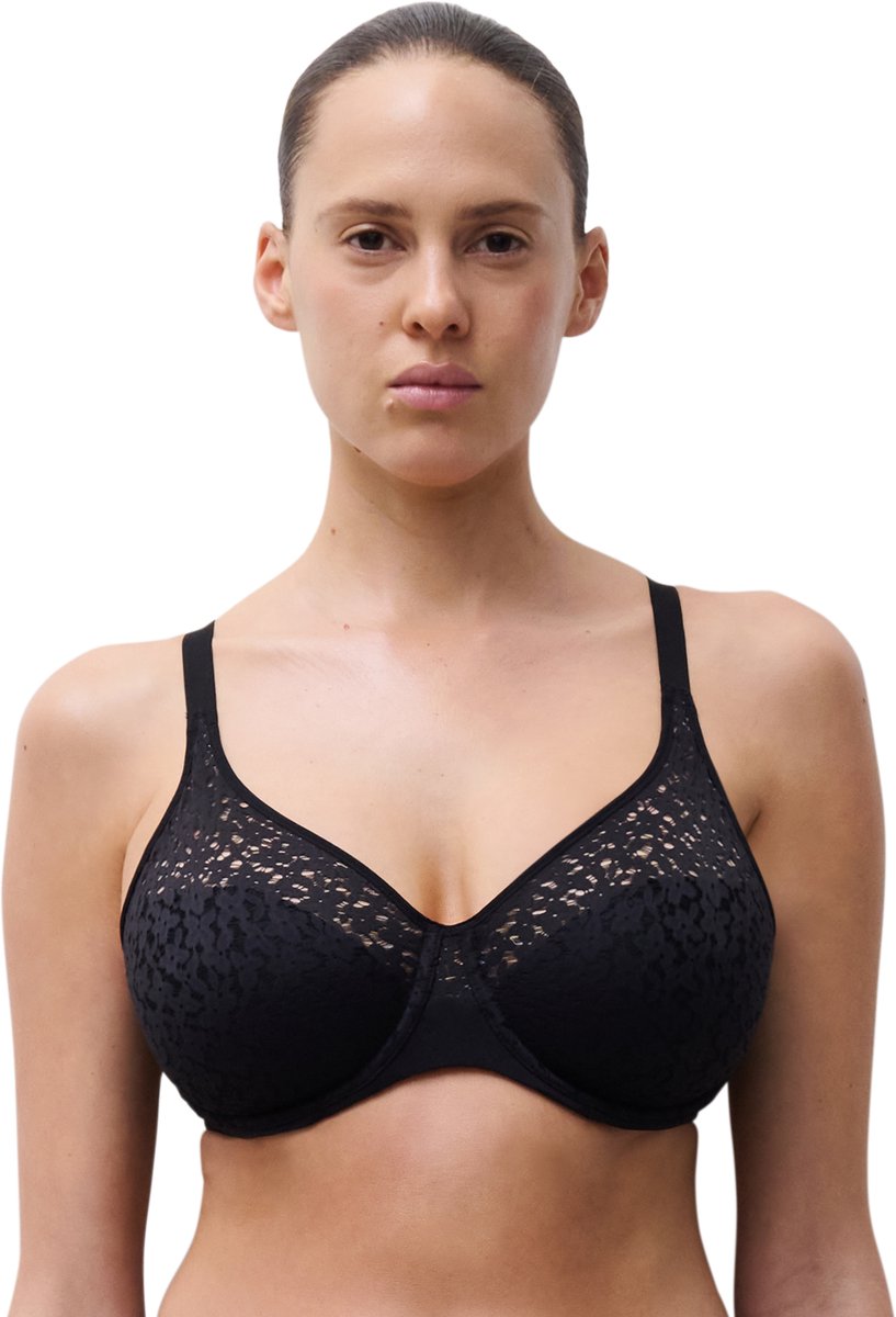 Chantelle - Norah - Beugel BH - Bedekkend - Soft Feel - ZWART