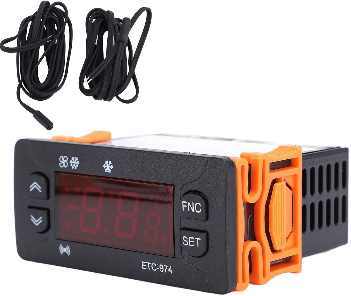 Dailygoods- Temperatuurregelaar Hoge Nauwkeurigheid - Thermostaat voor Koeling - Veiligheidsthermostaat - AC220V - Robuuste Constructie - Veelzijdig Gebruik