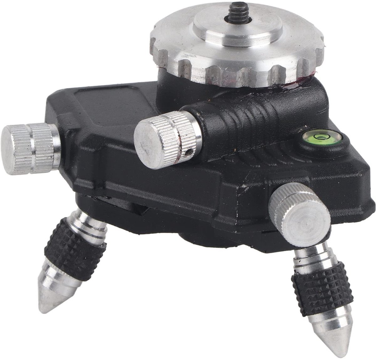 Dailygoods- Laserniveaustandaard 360 ° - Aluminium Standaard - Statief voor Laserniveau - Hoogte 11 cm - Antiroest - Slijtvast