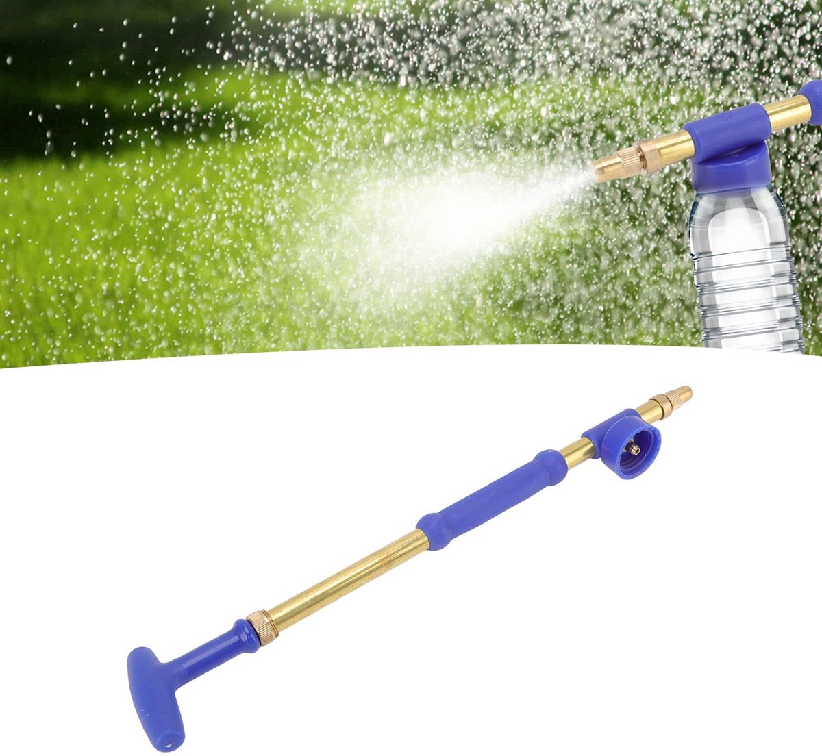 Dailygoods- Tuinspuit Duurzaam - Drukspuit - Handmatige Tuinspuit - Twee Spraymodi - Geschikt voor Flessen - Premium Materiaal - Handspuit