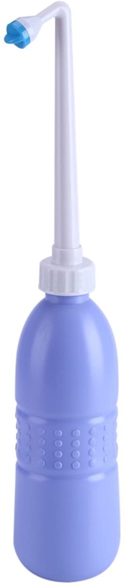 Dailygoods- Bidet Draagbaar - Sproeier 620ml - Handfles voor Water - Persoonlijke Verzorging - Kunststof - Voor Thuis/Reizen - Reisbidet