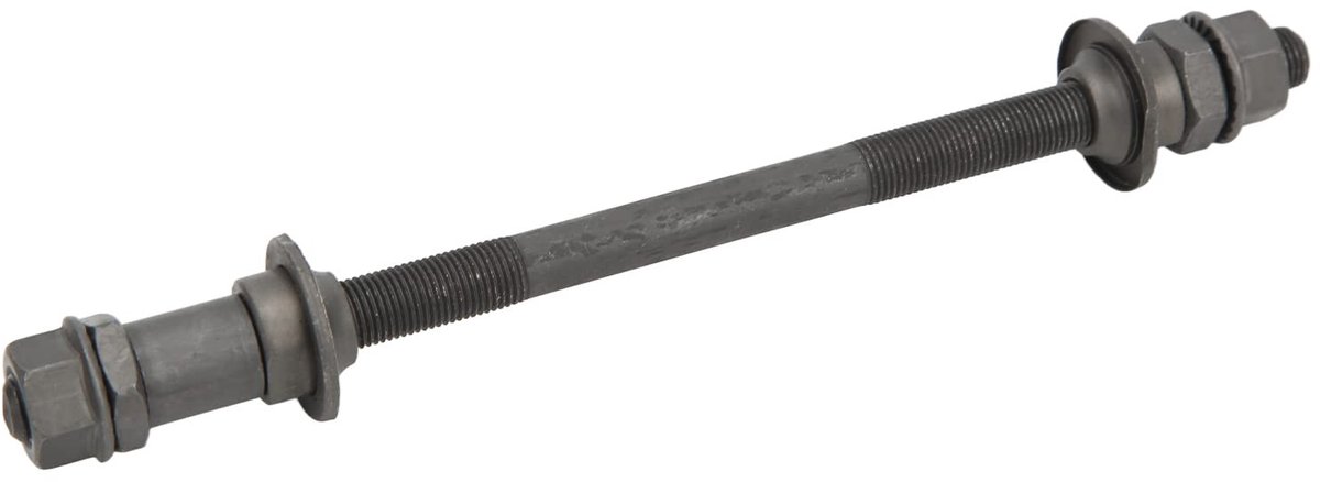 Dailygoods- Fietsnaafas Hoge Veiligheid - Quick Release - Geschikt voor Racefietsen/Mountainbikes - Lengte 140 mm - Gatdiameter 9,5 mm - Eenvoudige Installatie - As