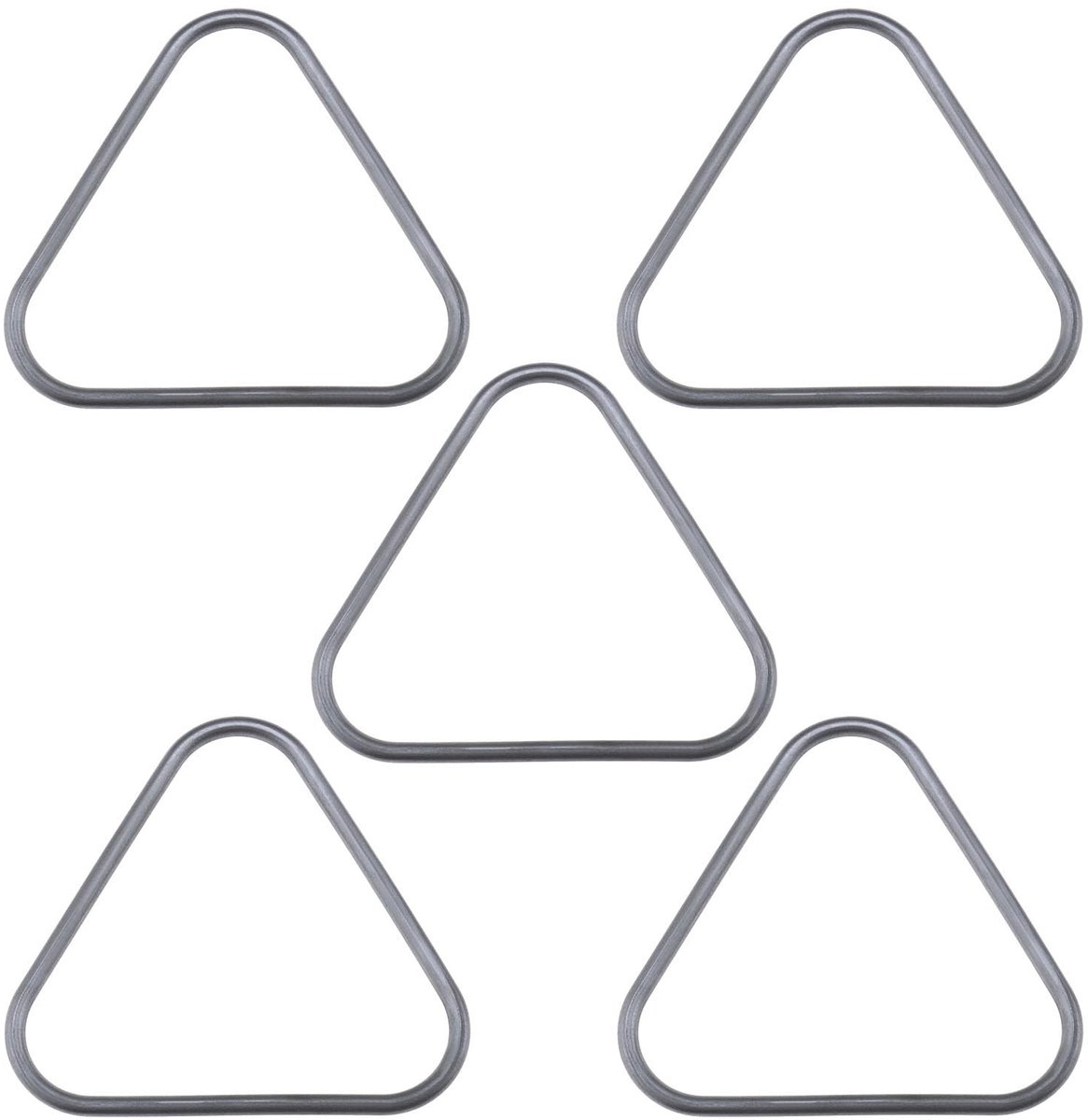 Dailygoods- Vormafdichting 5 Stuks - Driehoek Afdichting - Rubber - Compatibel met Karcher K2/K3/K4/K5 - MPN 90814220 - Dikte 2 mm - Afdichtring