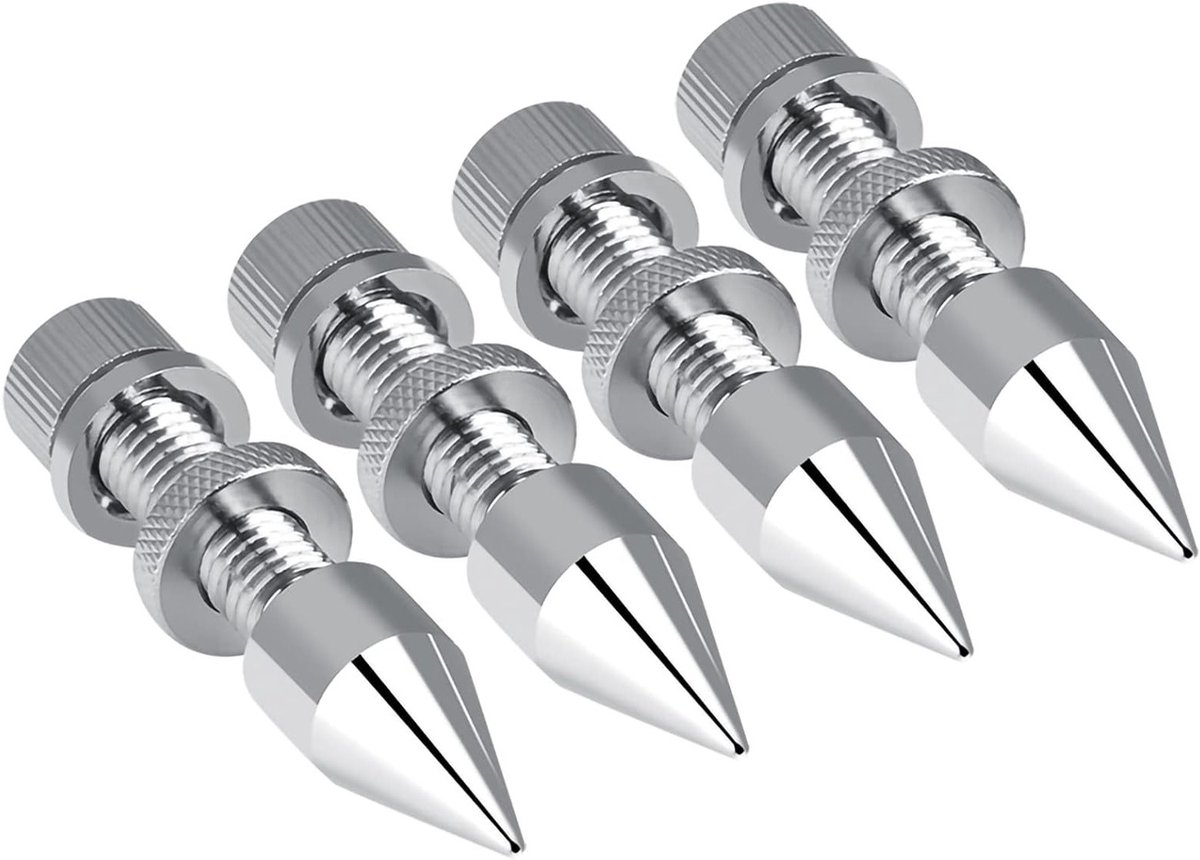 Feet Speaker Spikes M8 11X9X2 - Set van 4 Geluidsisolatie Voeten voor HiFi Speakers, Schokbestendige Cone Basis Pads