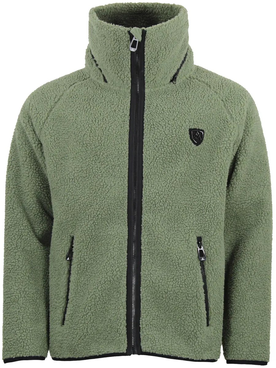 Hooded fleece Peak Mountain Camay Creme