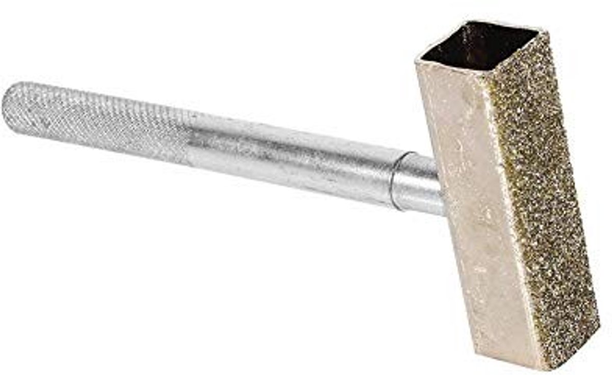 Dailygoods- Slijpschijf Dresser - Vlak Diamant Gecoat - 4-3/16 Inch - Schuren - Ontbramen - Handgereedschap - Scherpe Afwerking - Slijpgereedschap