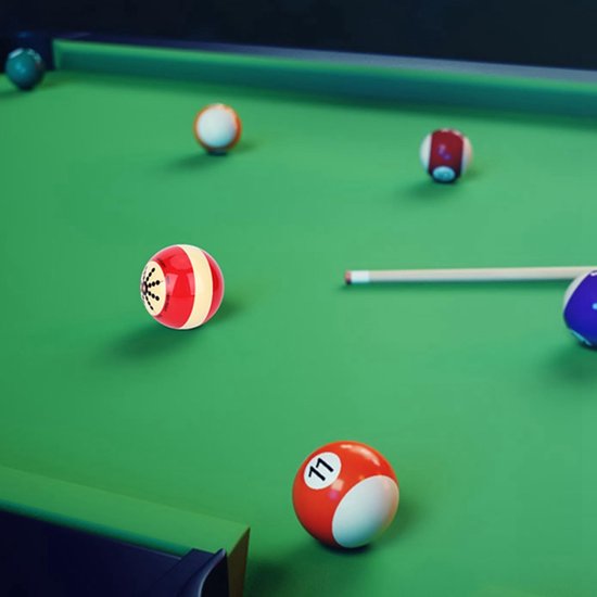 Dailygoody - Biljart Spot Cue Ball - Oefenbiljartballen - Perfect voor training - Cueball - Ideaal voor pool en snooker - Geschikt voor alle niveaus van Merkloos — afbeelding 2