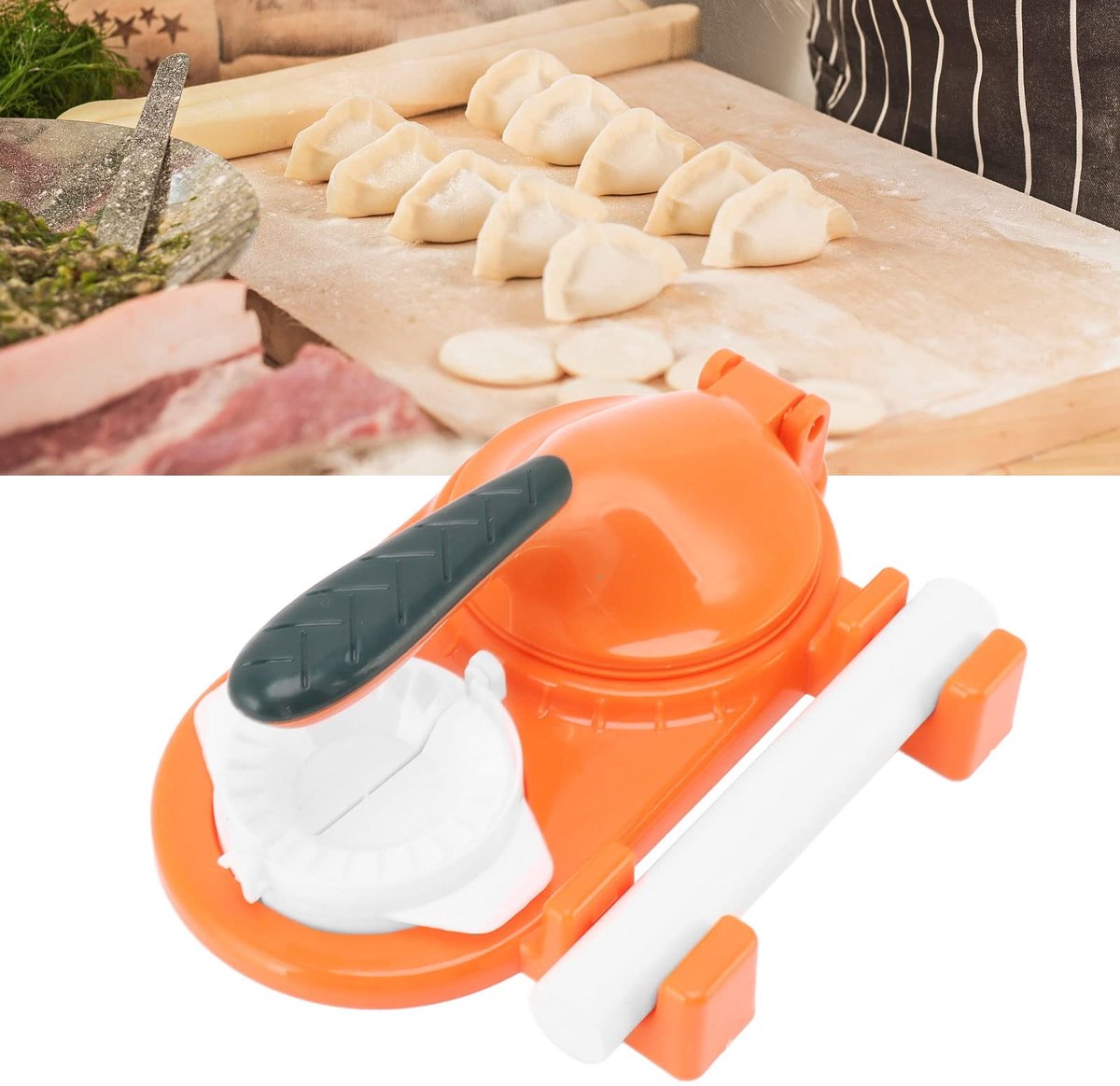 Dailygoods- Dumpling Maker - Hoogwaardig ABS-materiaal - Multifunctioneel - Voor knoedels/
