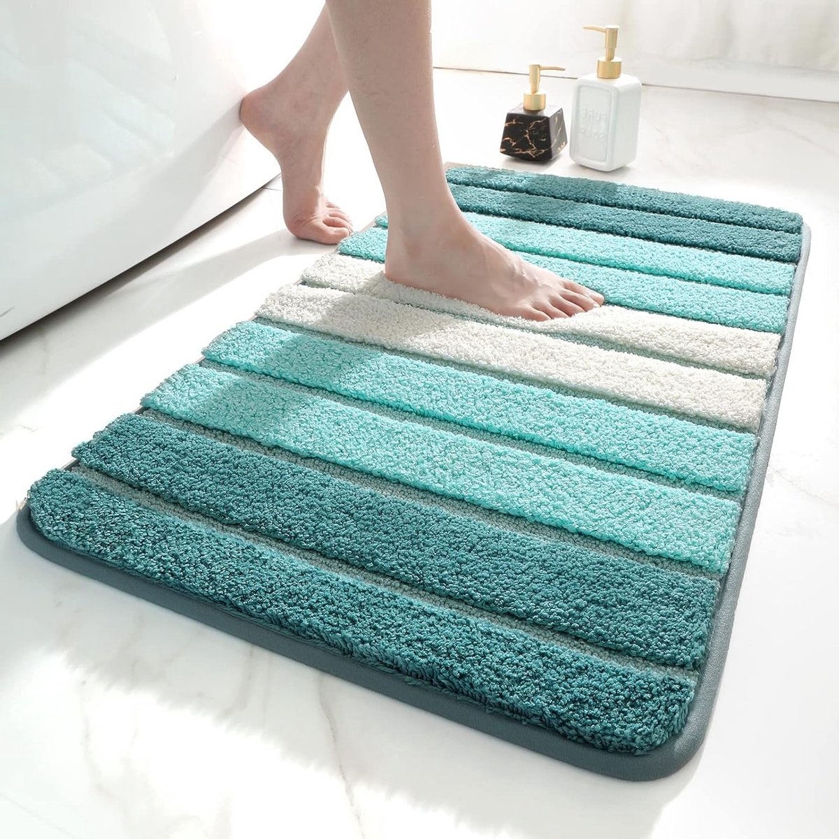 Antislip Badmat 50 x 80 cm - Absorberend en Machinewasbaar