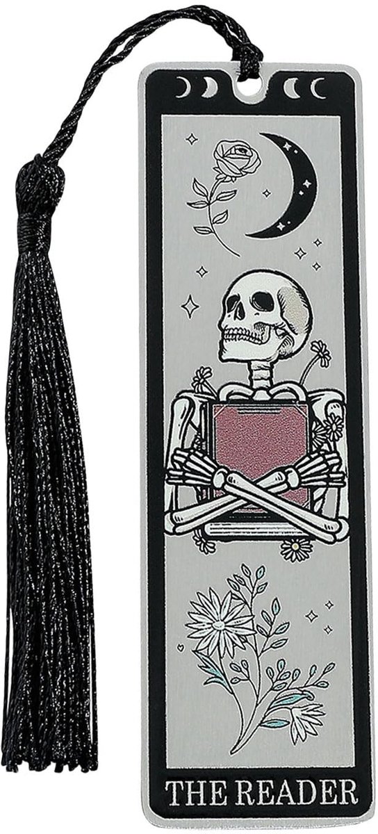 Dailygoods- Bladwijzer Grappig Ontwerp - Tarotbladwijzer - Bladwijzers voor Vrouwen - Bladwijzers voor Mannen - Geschenken voor Boekliefhebbers - Handig en Mooi - Boekenlegger