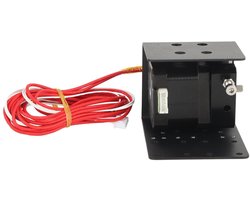 Dailygoods- Hotend 0,4 Mm - 3D-printer Extruder - Stappenmotor - Metaalstructuur - Geschikt voor ANET A8 Plus - Ondersteunt PLA/ABS - 3D-printer Nozzle