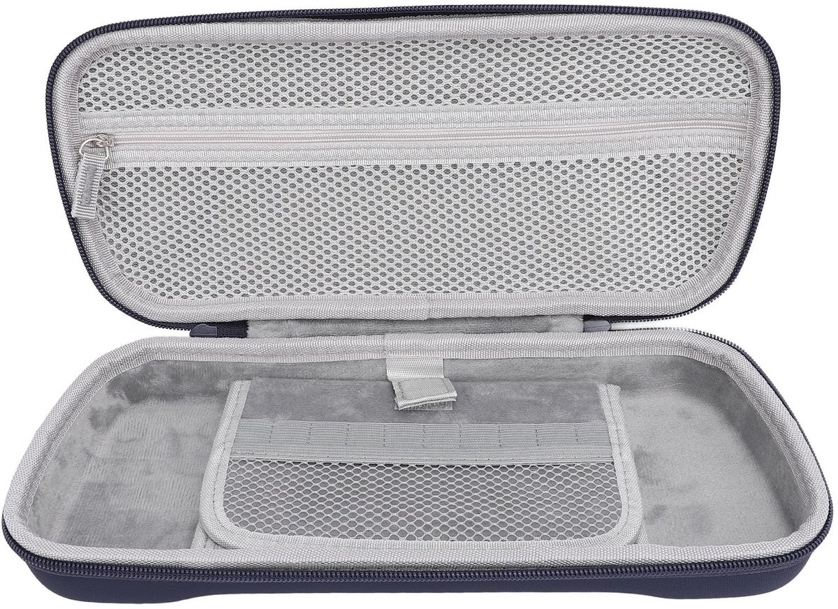 Dailygoods- Draagtas Harde Behuizing - Draagbare Opbergtas - Console Accessoires - Meerdere Vakken - Kaartopslagsleuf - PU Materiaal