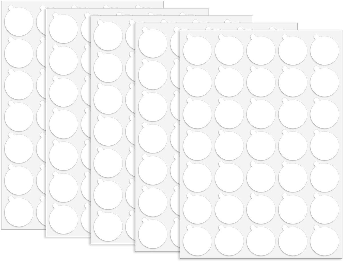 Dailygoods- Tafelkleedclip 140 Stuks - Duurzaam - Winddicht - Dubbelzijdige Lijm - Acryl - Voor Buitenactiviteiten - Tafelkleedhouder