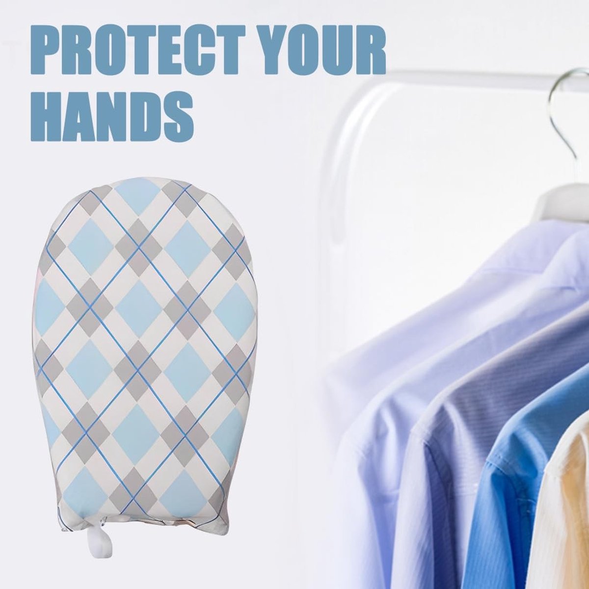 Dailygoods- Stoomstrijkhandschoen Hittebestendig - Beugelhandschoen - Waterdamphandschoen - Strijkkussen - Comfortabel - 22 × 14 × 3 cm - Strijkhandschoen