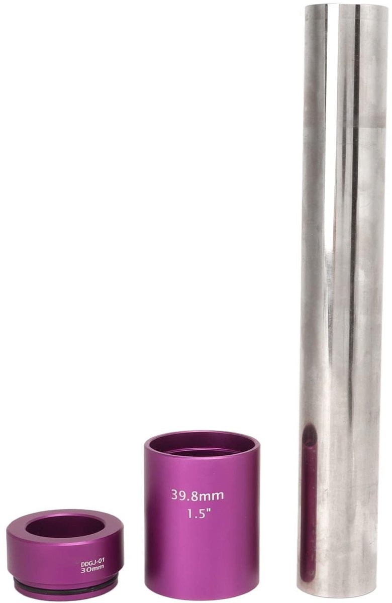 Dailygoods- Voorvork Setter Kit - Roestvrij Staal/Aluminium Legering - CNC Bewerking - Slijtvast - Geschikt voor 28,6 mm Buitendiameter - Eenvoudige Installatie - Fiets Gereedschap