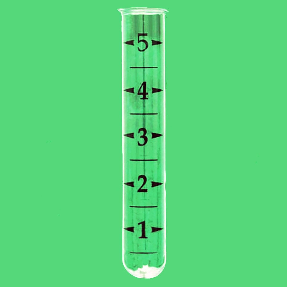 Glazen Buis Regenmeter - Reserve Onderdeel - Tuin Meten - Heldere Glas Kwaliteit - 1 Inch Diameter - Transparant