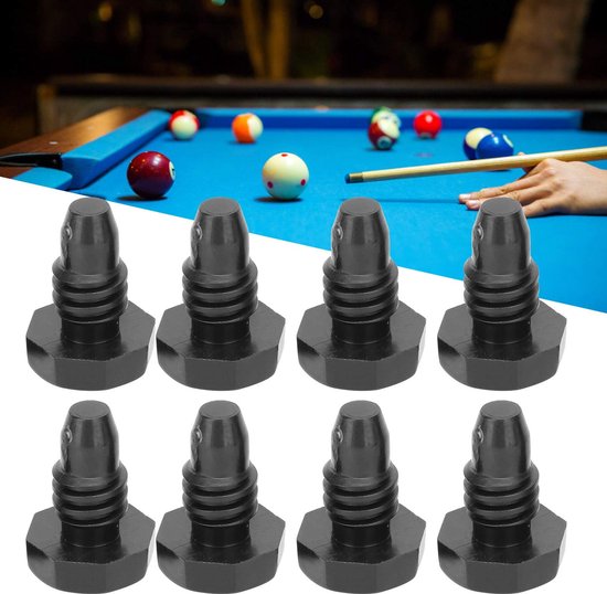 Dailygoods- Bodemplug Stevig - Rubber - Flexibel - Biljartaccessoires - Voor Biljartliefhebbers - Geschikt voor Biljartkeu - Biljartaccessoire van Dailygoods — afbeelding 5