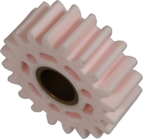 Maaier Onderdelen Set - Tandwiel Kit - Gazon Onderhoud - Premium Kwaliteit - Wit 77mm - Wit en Roze — afbeelding 2