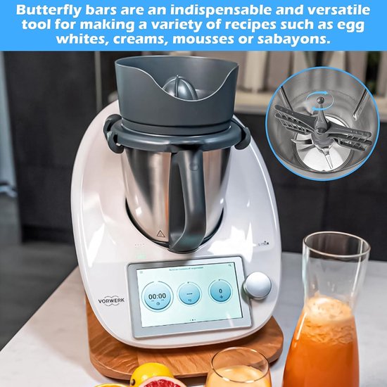 Roeropzetstuk voor Keukenmachine Vervanging voor Thermomix Accessoire van Merkloos — afbeelding 2