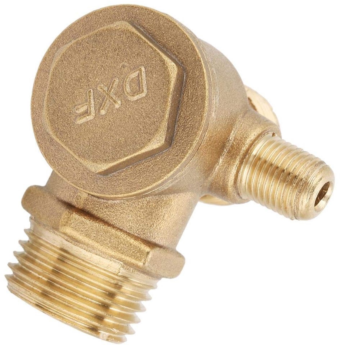 Dailygoods- Luchtcompressor Hoge Kwaliteit - Controleklep - 90 Graden