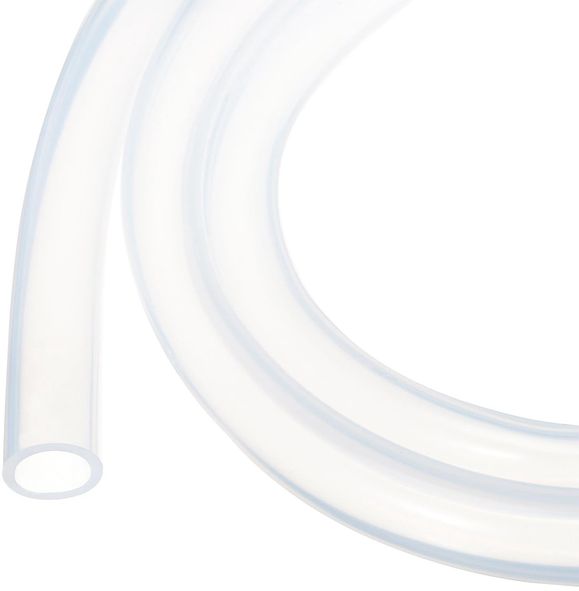 Dailygoods- Siliconen Slang 2 m - Flexibele Slang - 13 mm ID - 18 mm OD - Transparante Slang - Voor Irrigatie/Brouwen - Schokbestendig - Afvoerslang