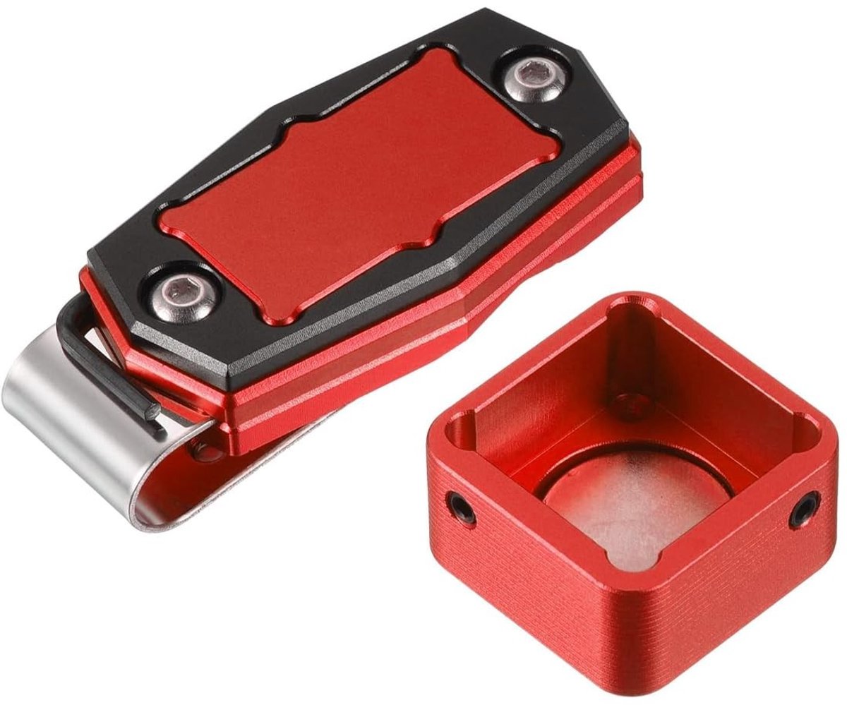 Dailygoods - Aluminium Biljartkrijthouder met Veiligheidsclip