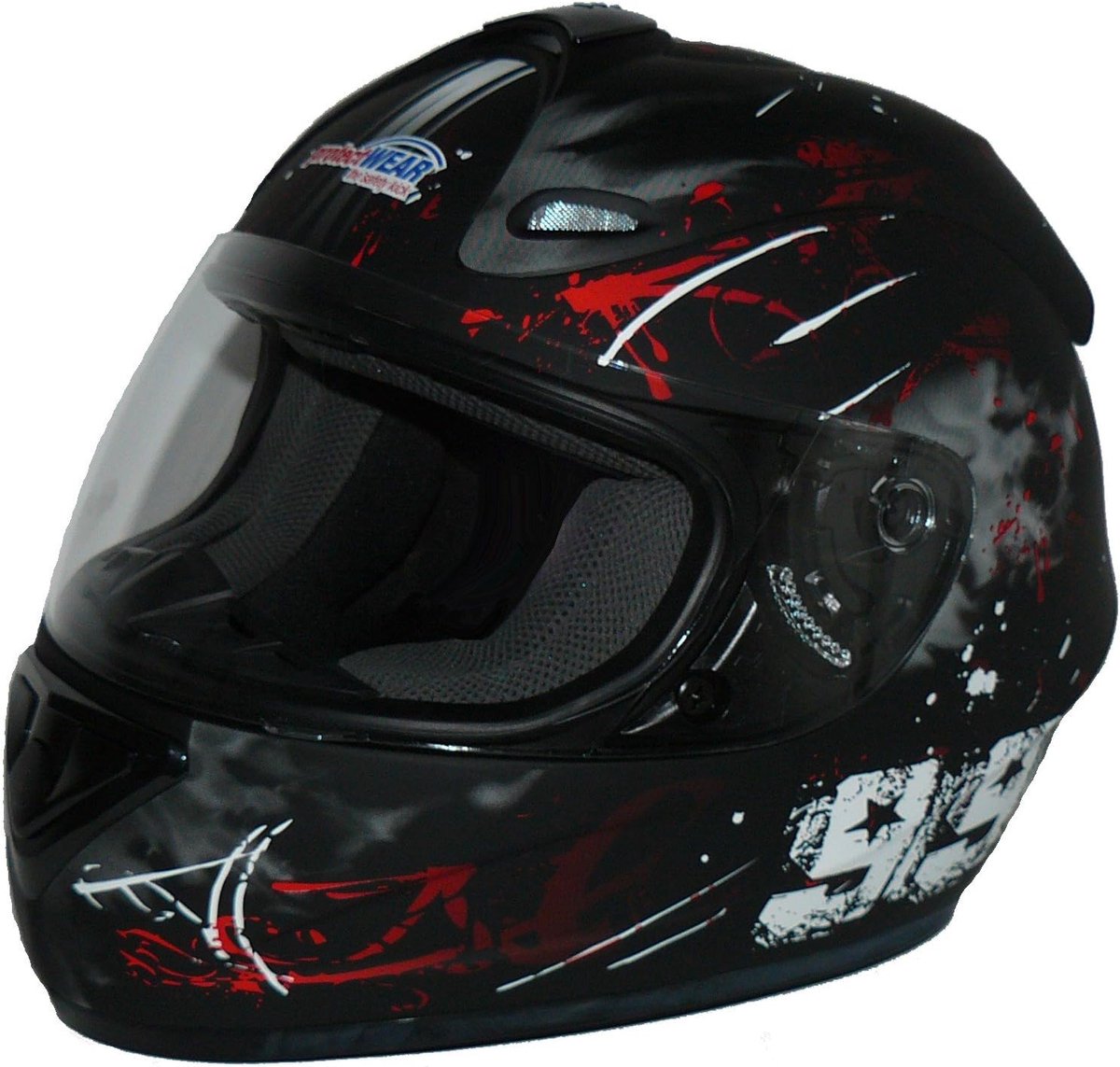 Boxer Helm - Motorfietshelm - Polycarbonaat - Volledige gezichtsbedekking - Krasbestendige vizier - Voor volwassenen
