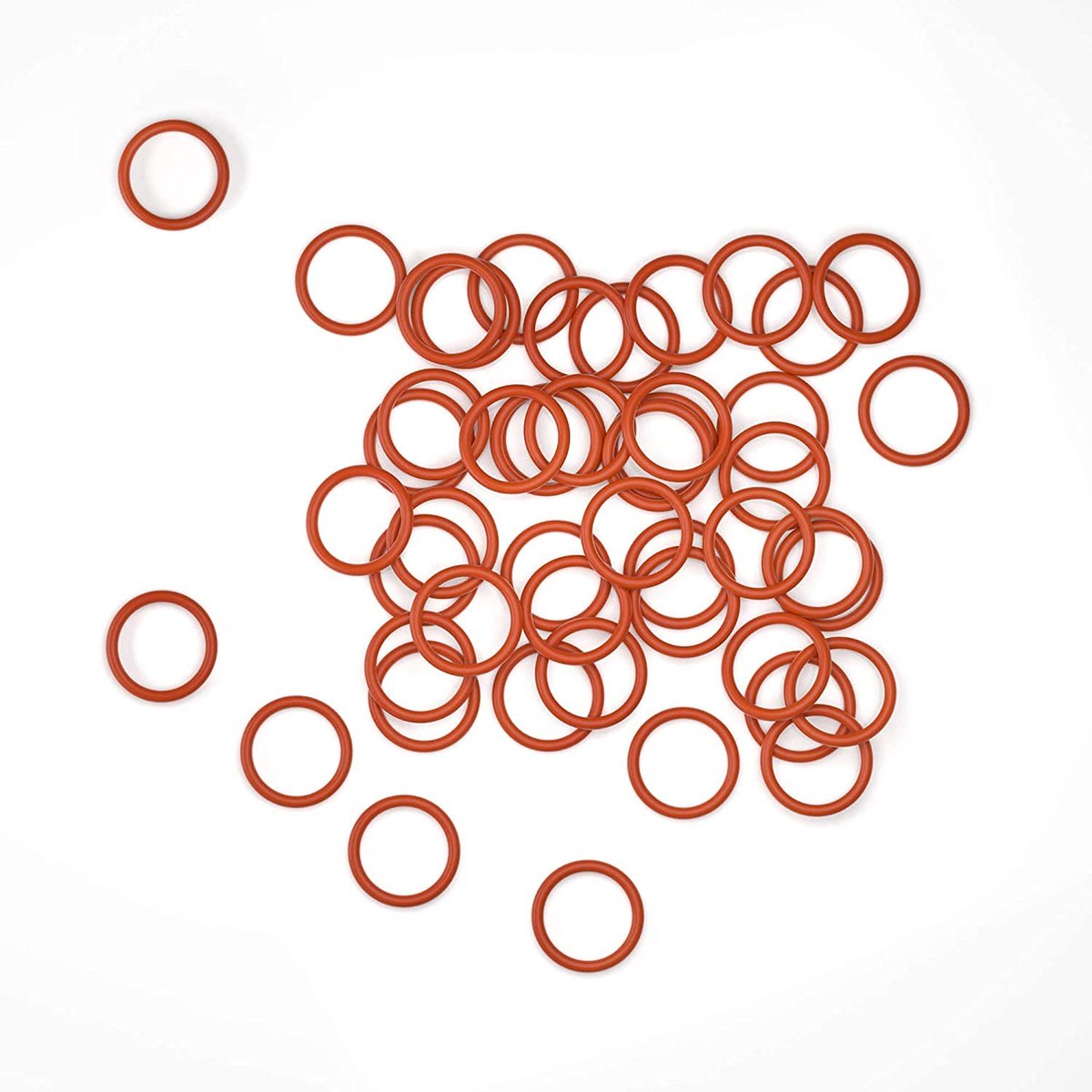 Dailygoods- Olieafvoerplug O-ring 50 Stuks - Vervangingsonderdelen - Hoge Kwaliteit - Voorkom Lekkage - OEM Materiaal - Iconische Oranje Kleur