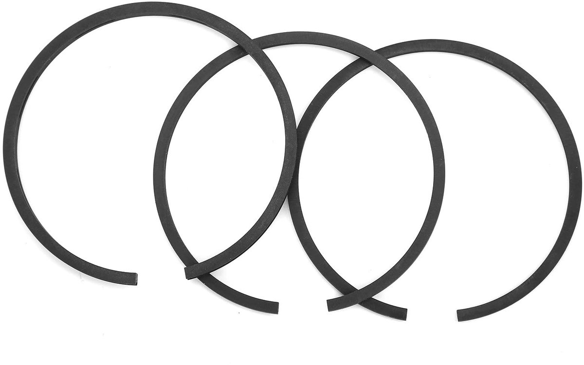 Dailygoods- Zuigerveer 70 Mm - Pneumatisch - 3-Pack - Hoogwaardig Materiaal - Eenvoudig te Installeren - Duurzaam - Pistonring