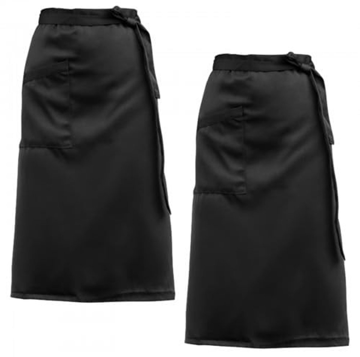 Dailygoods- Keukenschort 2 stuks - Verstelbare schorten - Waterdicht - Zachte/ademende materiaal - Grote zijvakken - Afmetingen 70 x 68 cm - Schort