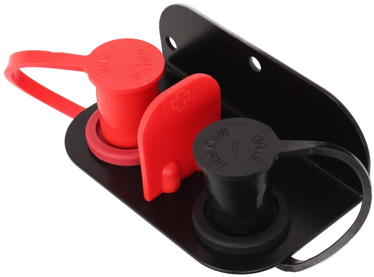 Dailygoods - Batterijterminals op Afstand met Veilig Tabblad en Waterdichte Deksel