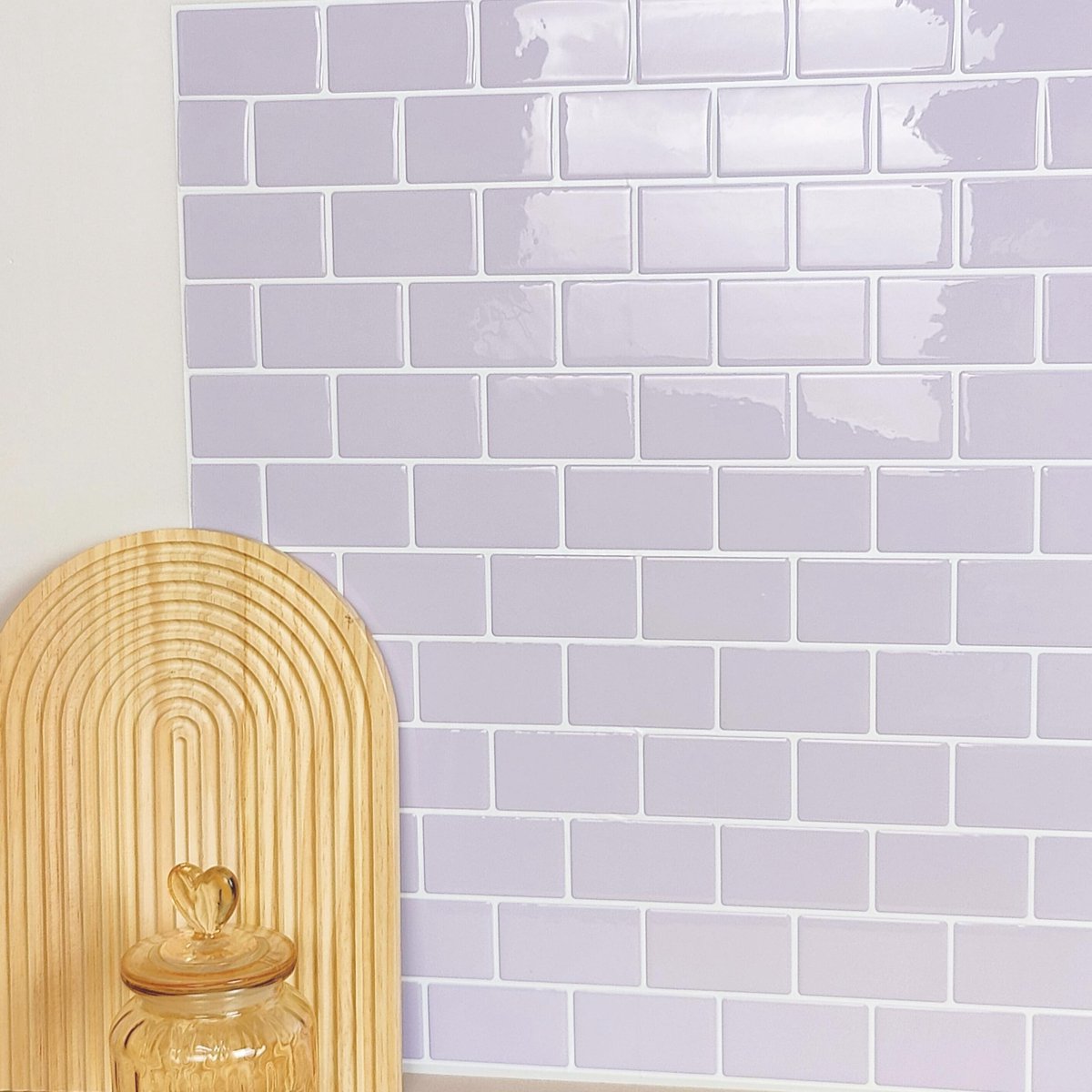 Dailygoods- Muursticker 3D Vinyl - Muurstickers Keuken - Muurstickers Badkamer - Waterdicht - Zelfklevend - Eenvoudig aan te brengen - Tegelsticker